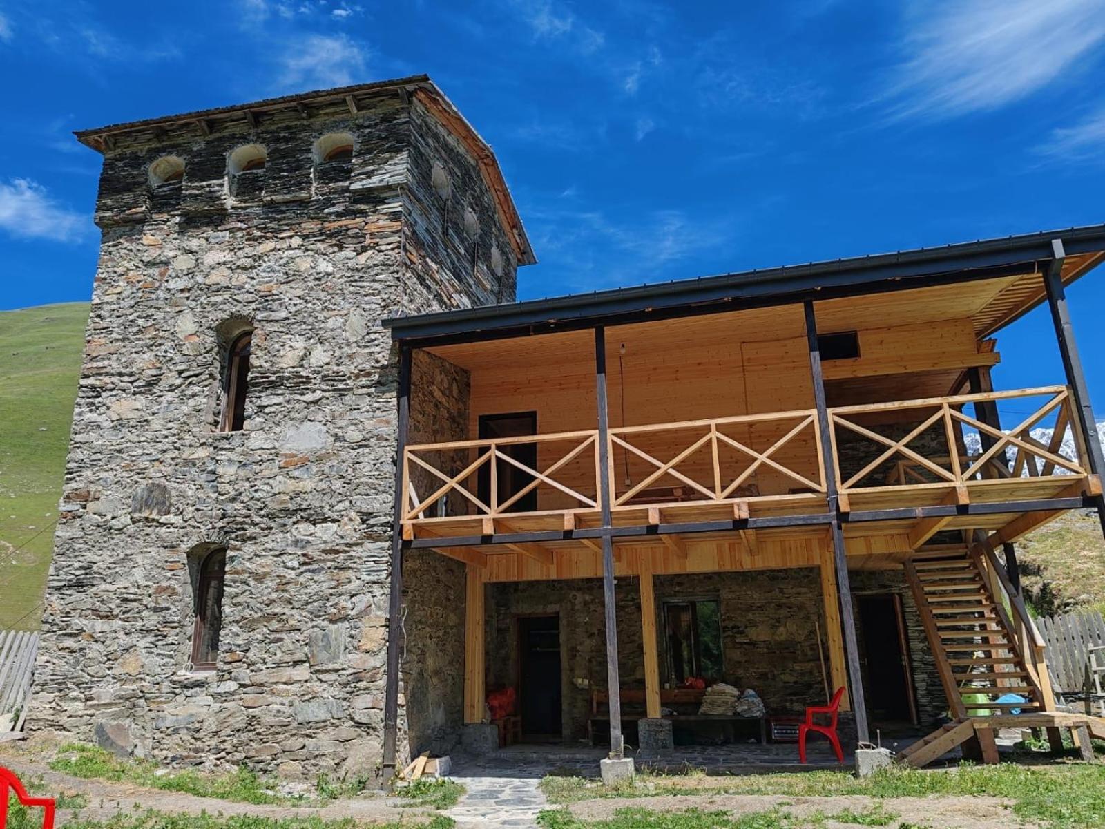 Chazhashi Guesthouse Ushguli Exterior photo